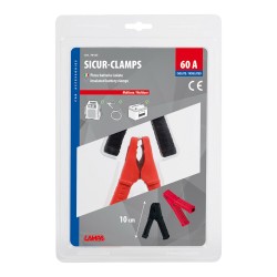 Käivitusjuhtme näpitsad 60A 10cm isoleer