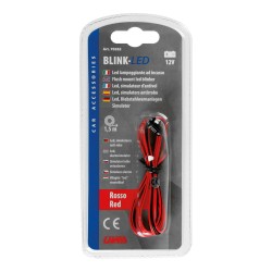 Car alarm imitation 1 led red