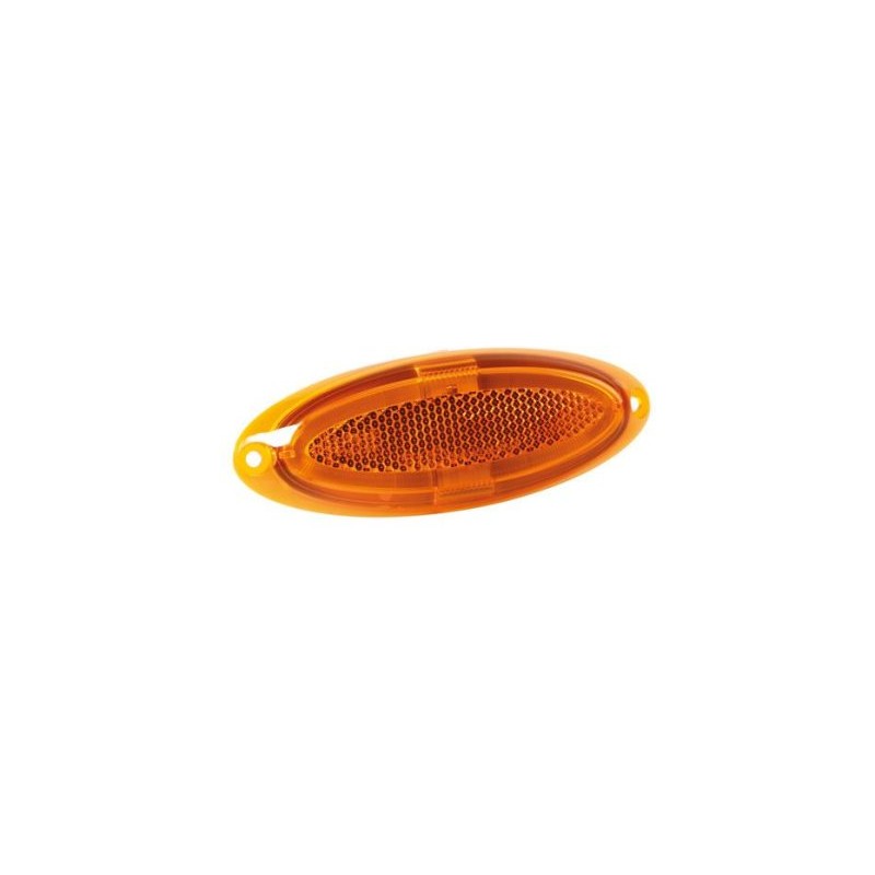Led luminaire,orange,12-24V,124*45mm