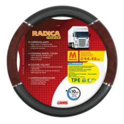 Wheel cover Radica 44-46cm, black-wood