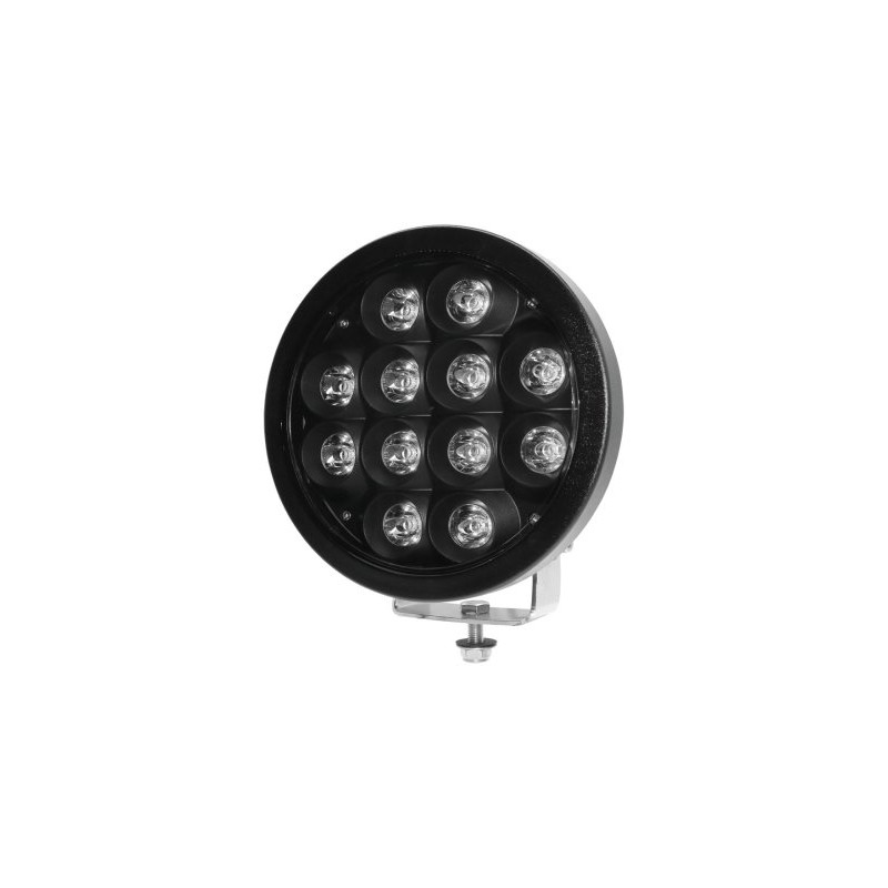 Recessed black round 72W 9" 6000K