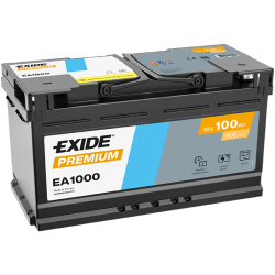 Exide Premium 100Ah900A353x175x190-+