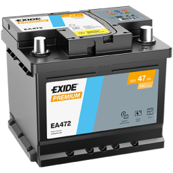 Exide Premium 47Ah450A 207x175x175-+