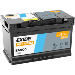 Exide Premium 90Ah720A 315x175x190-+