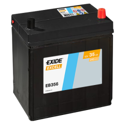 Exide Excell 35Ah 240A 187x127x220-+