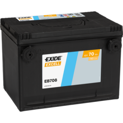 Exide Excell 70Ah740A 260x180x186+- США