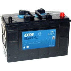 Exide StartPRO 110Ah750A 349x175x235-+
