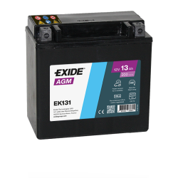 Exide AGM 13Ah 200A 150x90x145+-