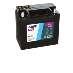 Exide AGM 15Ah 200A 150x90x145+-