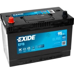 Exide EFB 95Ah 800A 306x173x222+-