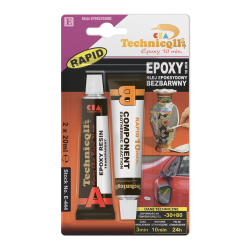 10-min epoxy glue clear 2x20ml