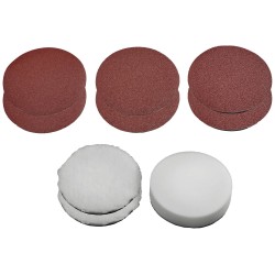 Polishing/grinding kit 9 parts