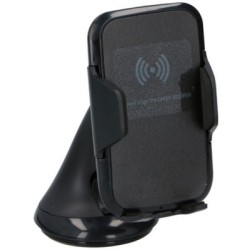 Wireless charger-phone holder