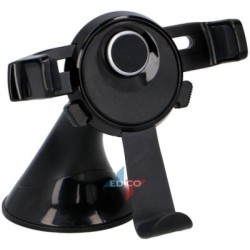 Phone holder with suction cup