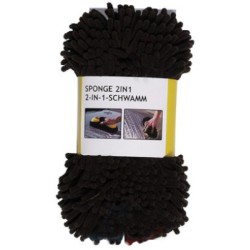 Washing comb with two different sides