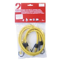 Elastic cord with hooks 2x80cm