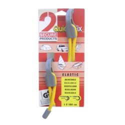 Elastic cord with regular length + hooks 1m