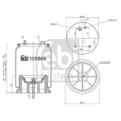 FEBI BILSTEIN Lõõts,õhkvedrustus 105869