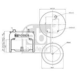FEBI BILSTEIN Lõõts,õhkvedrustus 105928