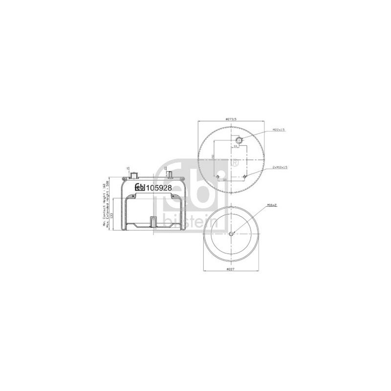 FEBI BILSTEIN Lõõts,õhkvedrustus 105928